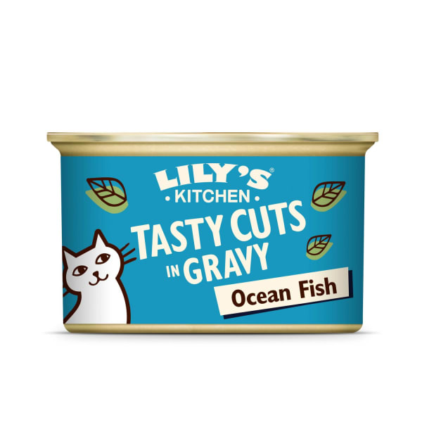 Image of Lily's Kitchen Cat Tasty Cuts Ocean Fish, 85g