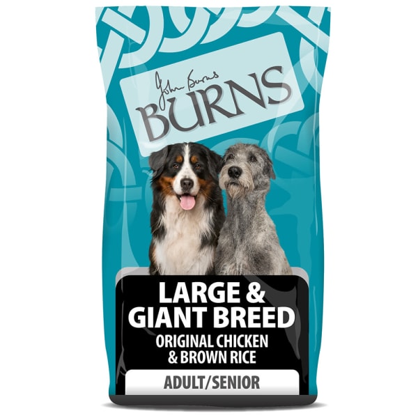 Image of Burns Original Adult/Senior Large/Giant Breed Dry Dog Food - Chicken & Rice, 12kg - Chicken & Rice