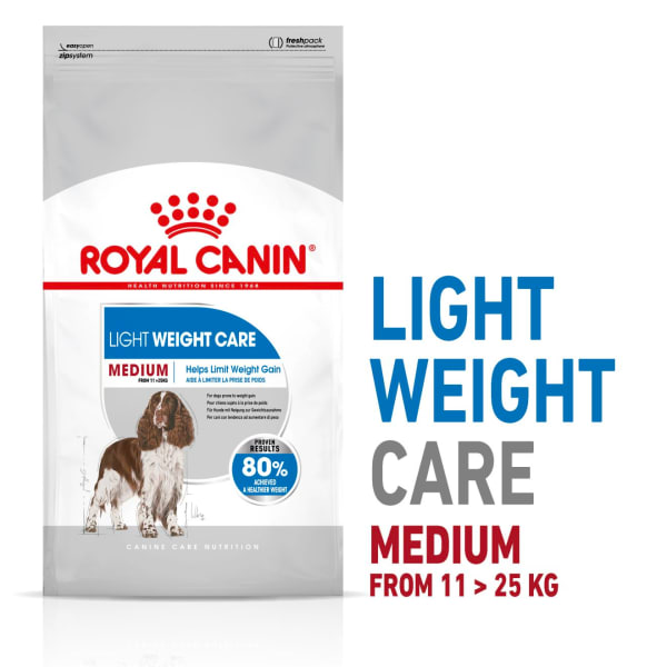 Image of Royal Canin Medium Light Weight Care Adult Dry Dog Food, 3kg