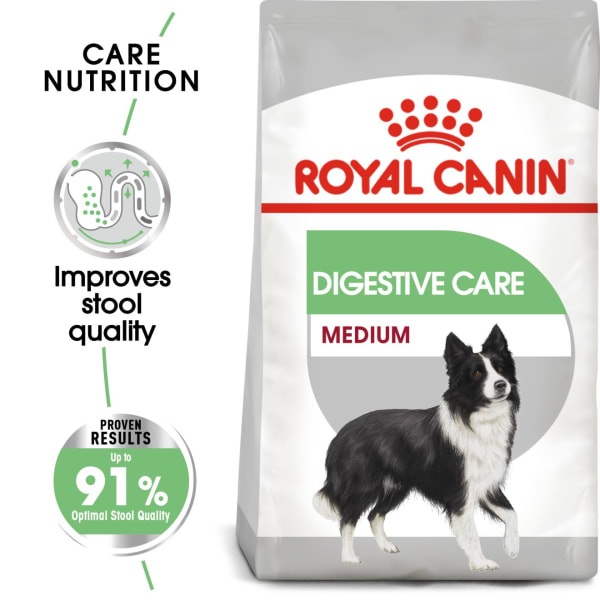 Image of Royal Canin Medium Digestive Care Adult Dry Dog Food, 3kg