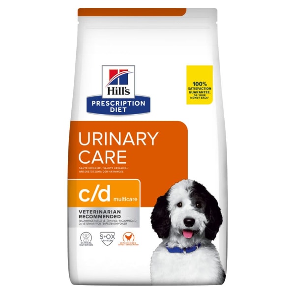 Image of Hill's Prescription Diet c/d Multicare Urinary Care Dry Dog Food with Chicken, 12kg - Chicken