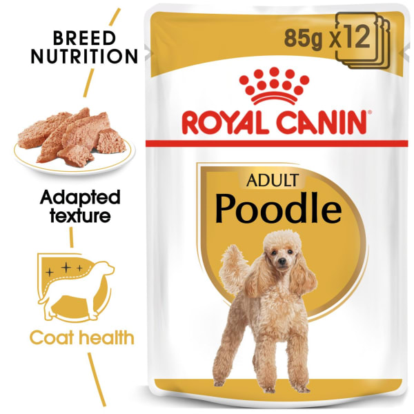Image of Royal Canin Poodle Adult Wet Dog Food, 12 x 85g Chicken & Beef