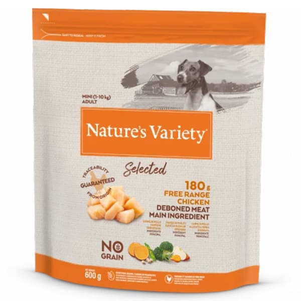 Image of Nature's Variety Selected Small Adult Dry Dog Food - Free Range Chicken, 1.5Kg Chicken