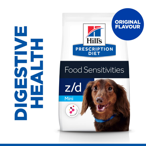 Image of Hill's Prescription Diet z/d Mini Food Sensitivities Dry Dog Food - Original, 6kg - Original