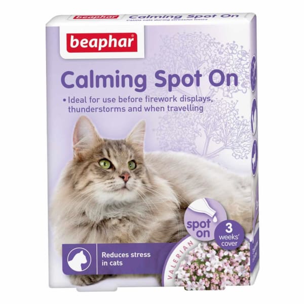 Image of Beaphar Calming Spot-On Cat, 3 x 4ml