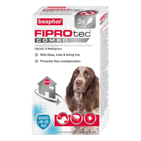 Image of Beaphar FIPROtec Combo Medium Dog, 1 pipette