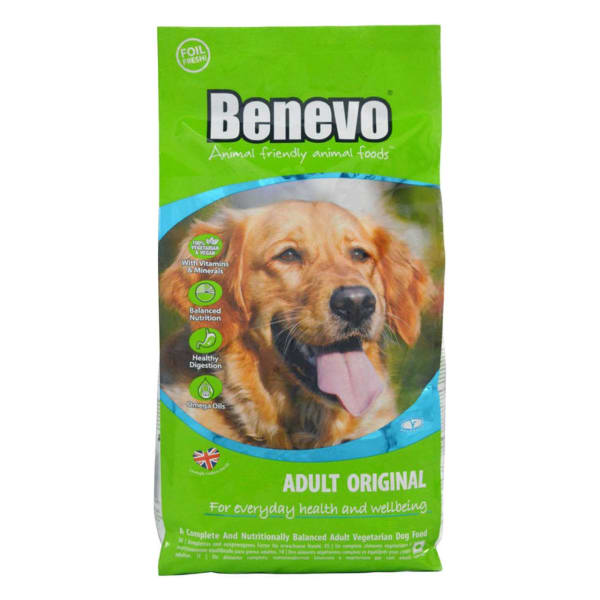 Image of Benevo Original Complete Vegetarian Adult Dry Dog Food, 2kg - Multi Flavour