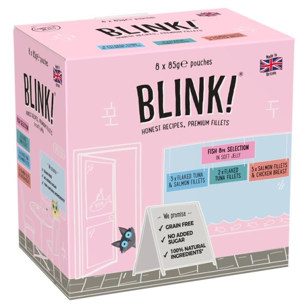 Image of Blink Fish Selection Multipack, 8 x 85g