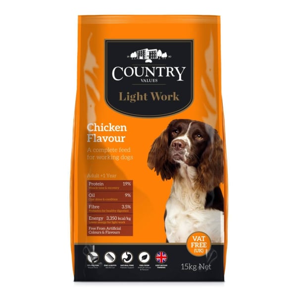 Image of Burgess Country Values Dog Food - Chicken, 15kg - Chicken
