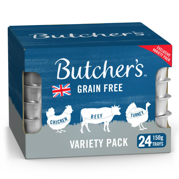 Image of Butcher's Variety Pack Dog Food Trays, 24 per Pack