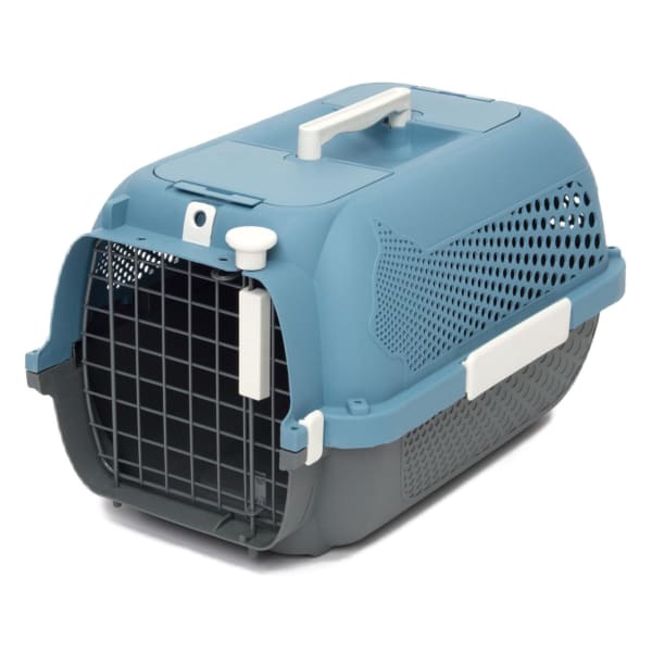 Image of Catit Voyageur Carrier Blue Grey, Small