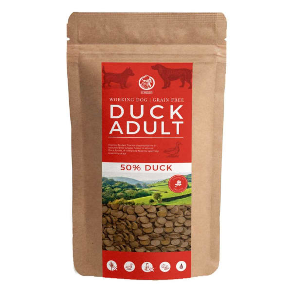Image of Clydach Farm Group Grain-free Duck Dry Dog Food, 1kg - Duck