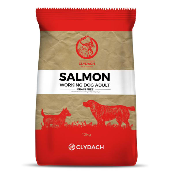 Image of Clydach Farm Group Grain-free Salmon for Dog, 12kg - Salmon
