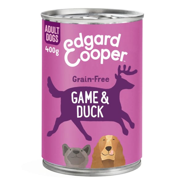Image of Edgard & Cooper Adult Grain-free Wet Dog Food with Game & Duck, 150g - Game & Duck