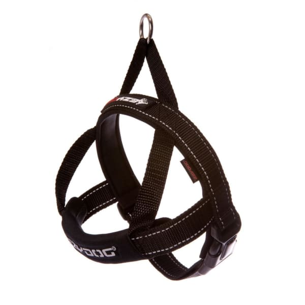 Image of EzyDog Quick Fit Black Dog Harness, Large