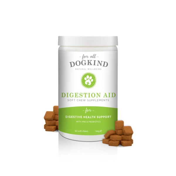 Image of For All Dogkind Digestive Aid Soft Chew Supplements, 60 per Pack
