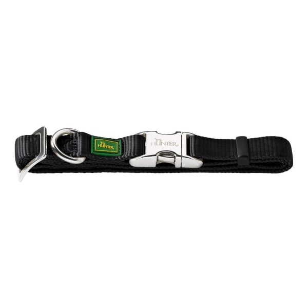Image of Hunter ALU Strong Black Dog Collar, Large