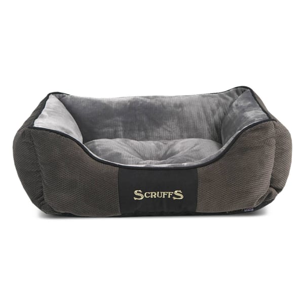 Image of Scruffs Chester Box Bed Graphite Grey, Small