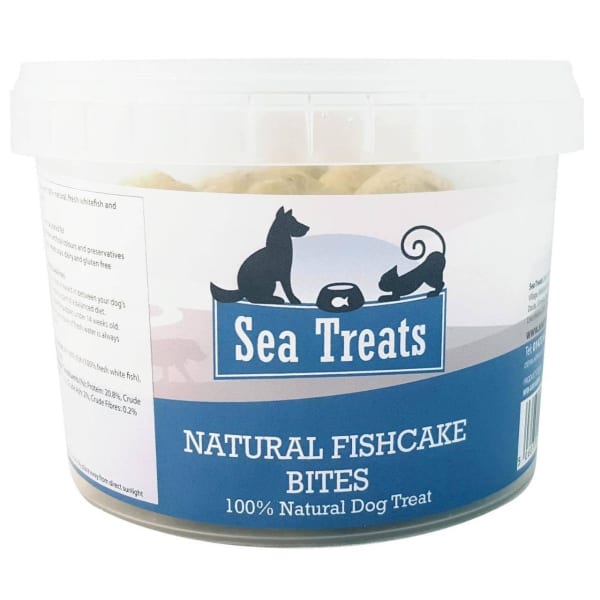 Image of Sea Treats Natural Fishcake Bites Dog Treat, 200g
