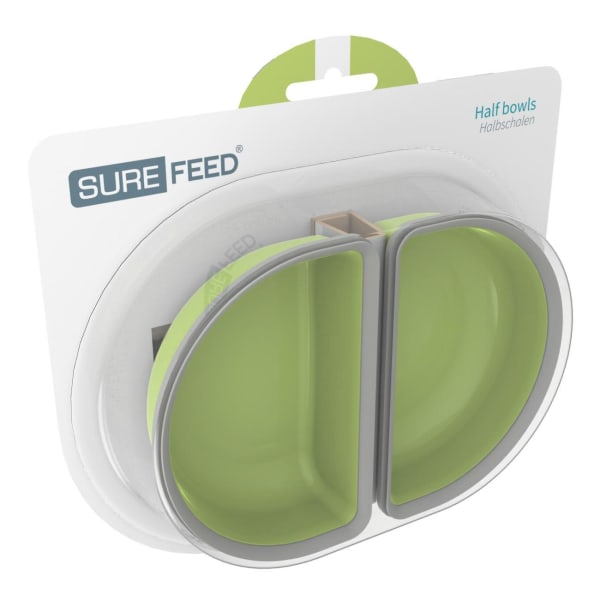 Image of SureFeed Half Bowl Set Green, 175ml