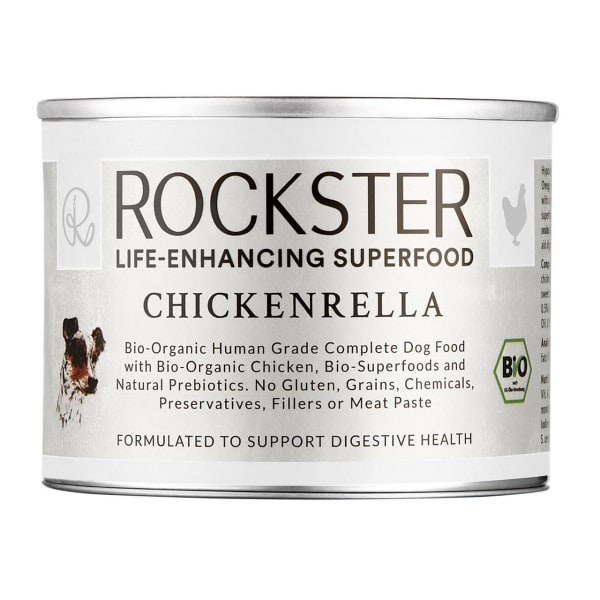Image of The Rockster Chickenrella Bio-Organic Chicken Can, 195g - Chicken