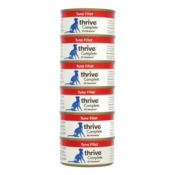 Image of Thrive Complete Cat Food Tuna Fillet, 6 x 75g - Tuna