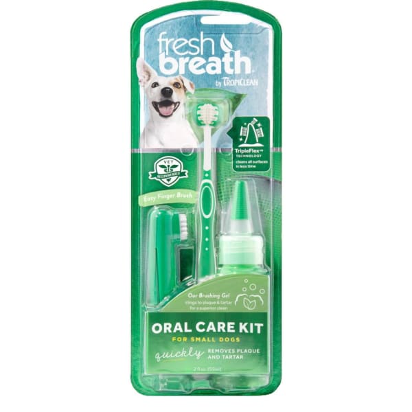 Image of Tropiclean Dog Oral Care Kit, Large
