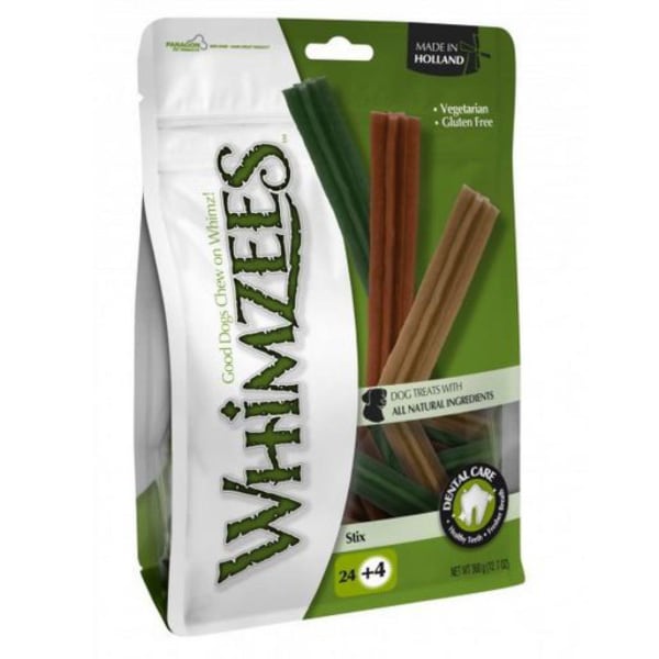 Image of Whimzees Stix Small Dental Dog Treat 120mm, 24 per Pack