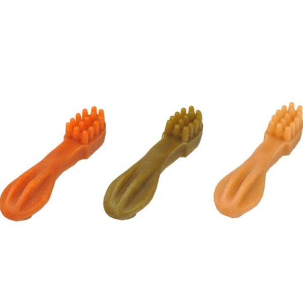 Image of Whimzees Toothbrush Dental Chew Extra Small Dog Treat 70mm, 48 per Pack