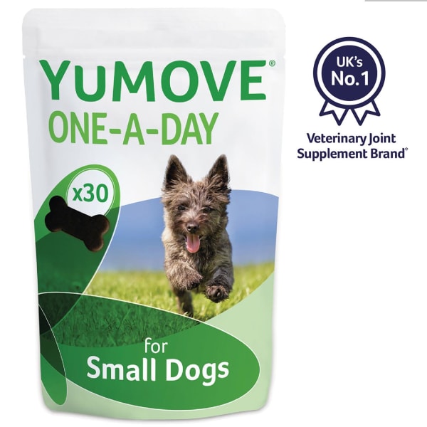 Image of Yumove Chewies One a Day Dog Joint Supplement for Small Dog, 30 Pack - Small