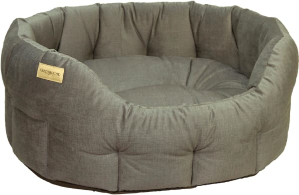Image of Earthbound Classic Henbury Dog Bed in Mouse Grey, Medium