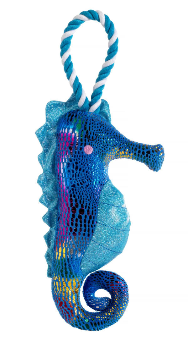 Image of House of Paws Mythical Sea Horse Dog Toy, 1 piece