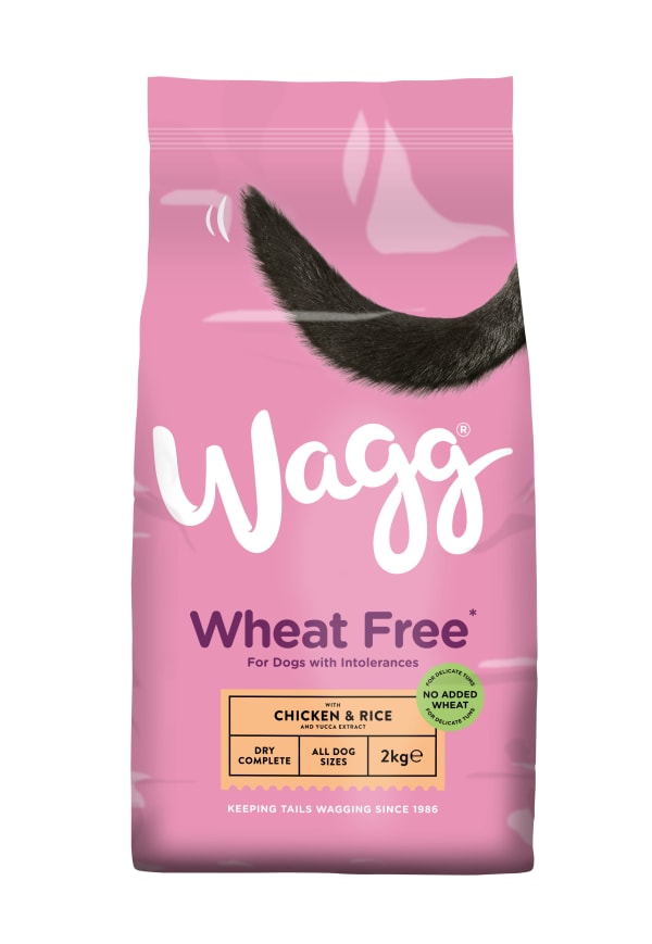 Image of Wagg Complete Wheat-free Dry Dog Food - Chicken & Rice, 12kg - Chicken & Rice