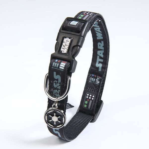 Image of For Fan Pets Star Wars Darth Vader Adult Dog Collar - Black, XS/S