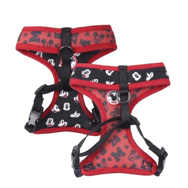 Image of For Fan Pets Premium Mickey Adult Dog Harness - Black, M/L