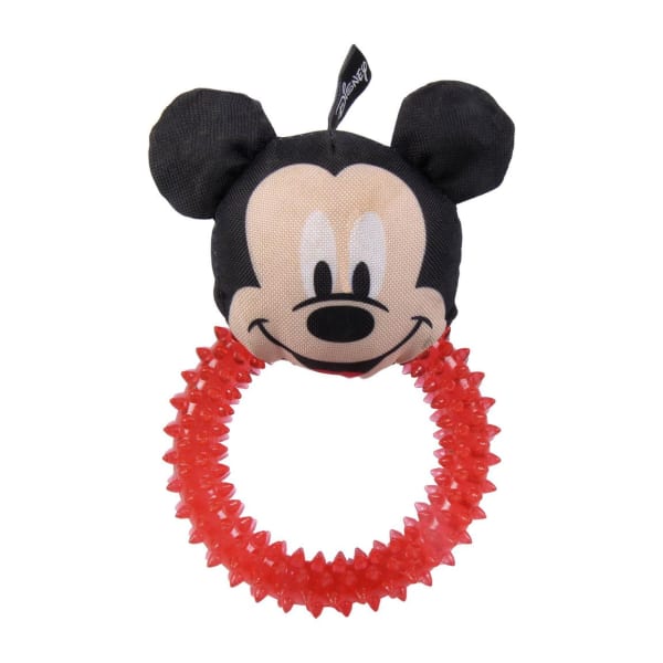 Image of For Fan Pets Mickey Teethers Adult Dog Toy - Black, 38cm Collar