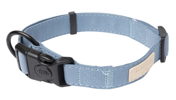 Image of FuzzYard Life Adjustable Dog Collar - French Blue, Medium