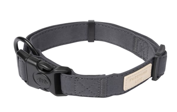 Image of FuzzYard Life Adjustable Dog Collar - Slate Grey, Large