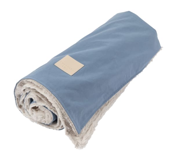 Image of FuzzYard Life Dog Blanket - French Blue, Large