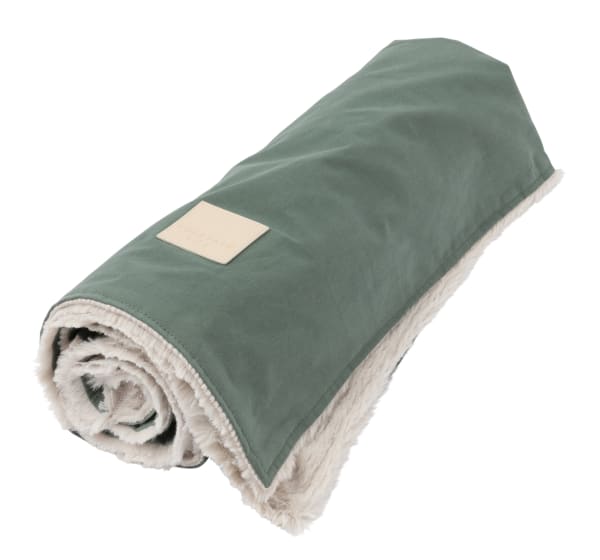 Image of FuzzYard Life Dog Blanket - Myrtle Green, Large