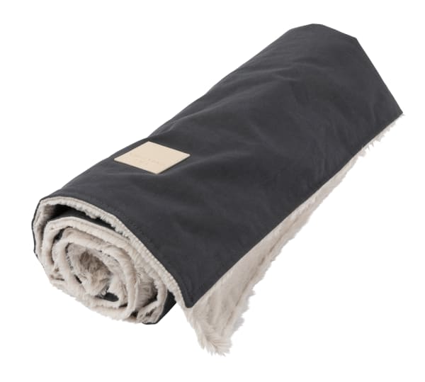 Image of FuzzYard Life Dog Blanket - Slate Grey, Large