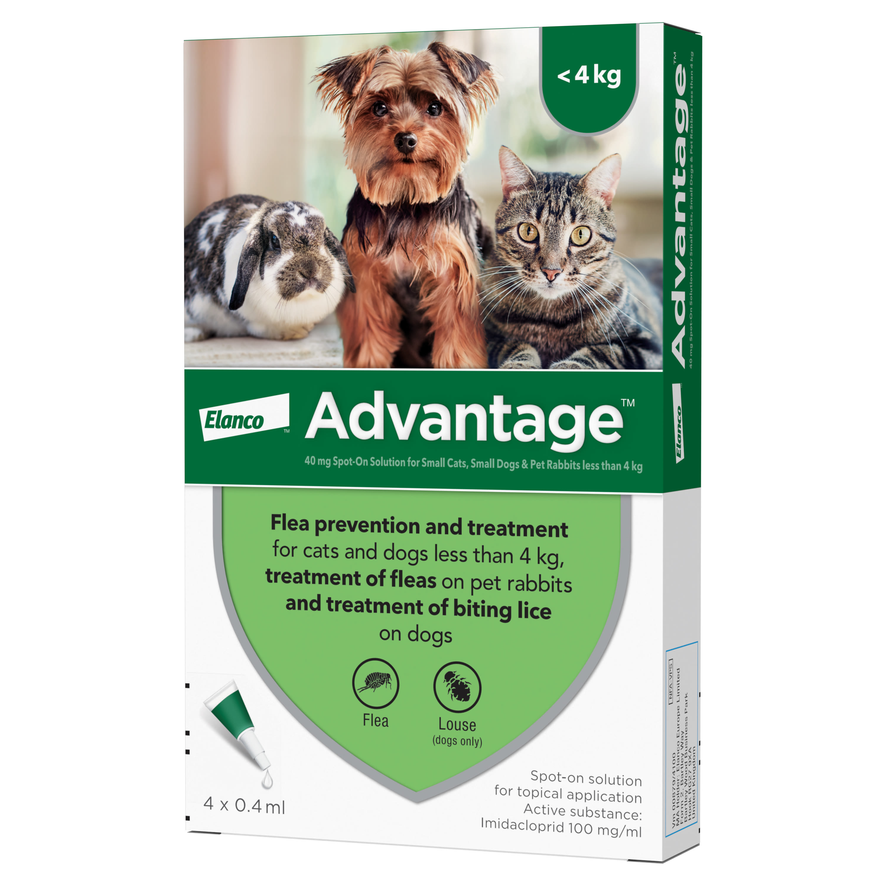 Advantage 40 For Small Less Than Pet Supermarket Co Uk
